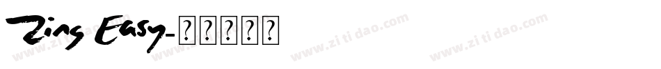 Zing Easy字体转换